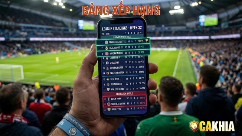 Bảng Xếp Hạng