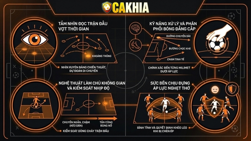 Những phẩm chất làm nên một Playmaker thiên tài